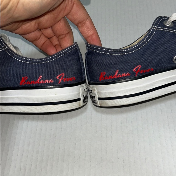 Converse x New England Patriots Sneakers - Unisex Mens 7.5 / Women’s 9.5 - Picture 6 of 10